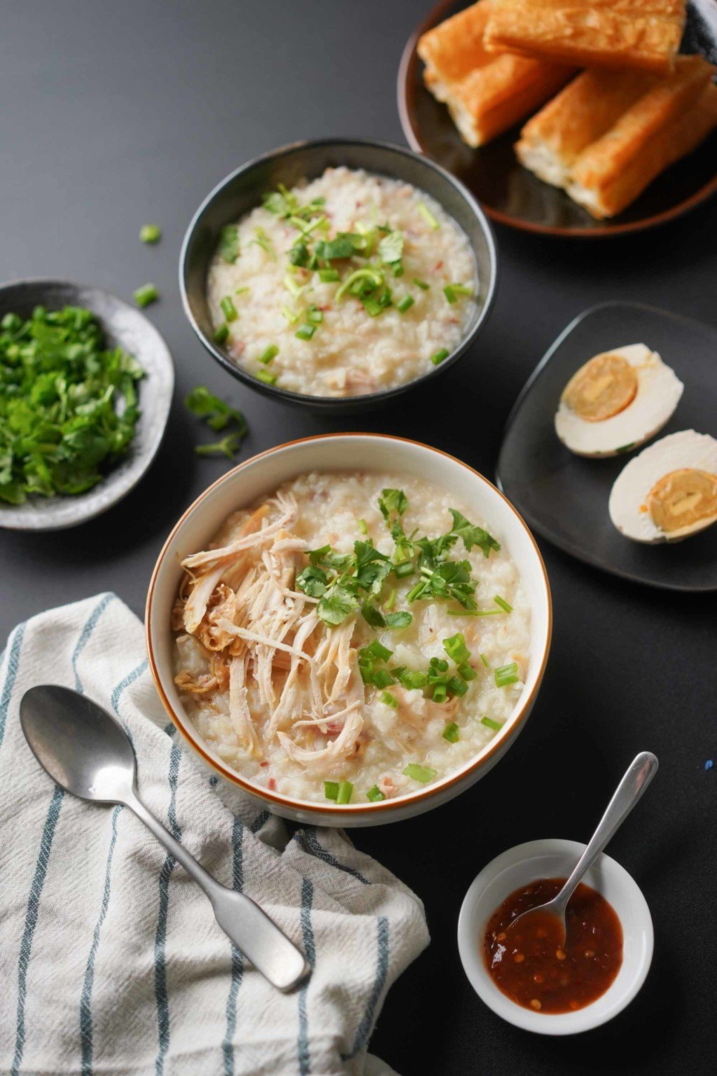 Vietnamese chicken porridge