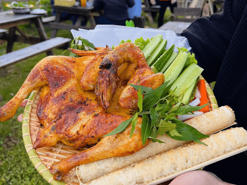 Vietnamese grilled chicken