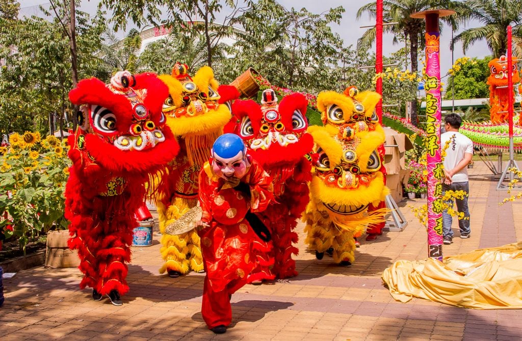 Vietnamese lion dance