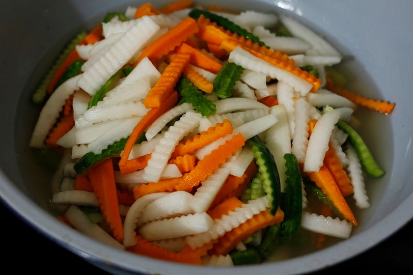 Vietnamese pickled vegetables