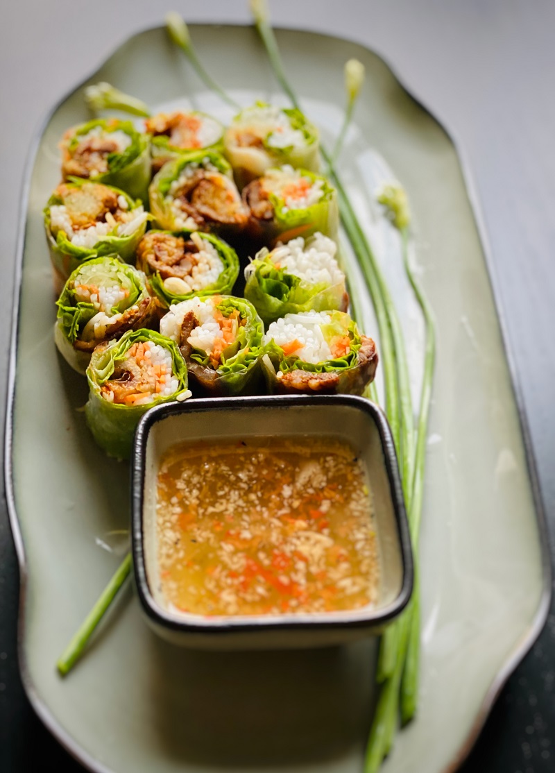 Vietnamese vegetable rolls