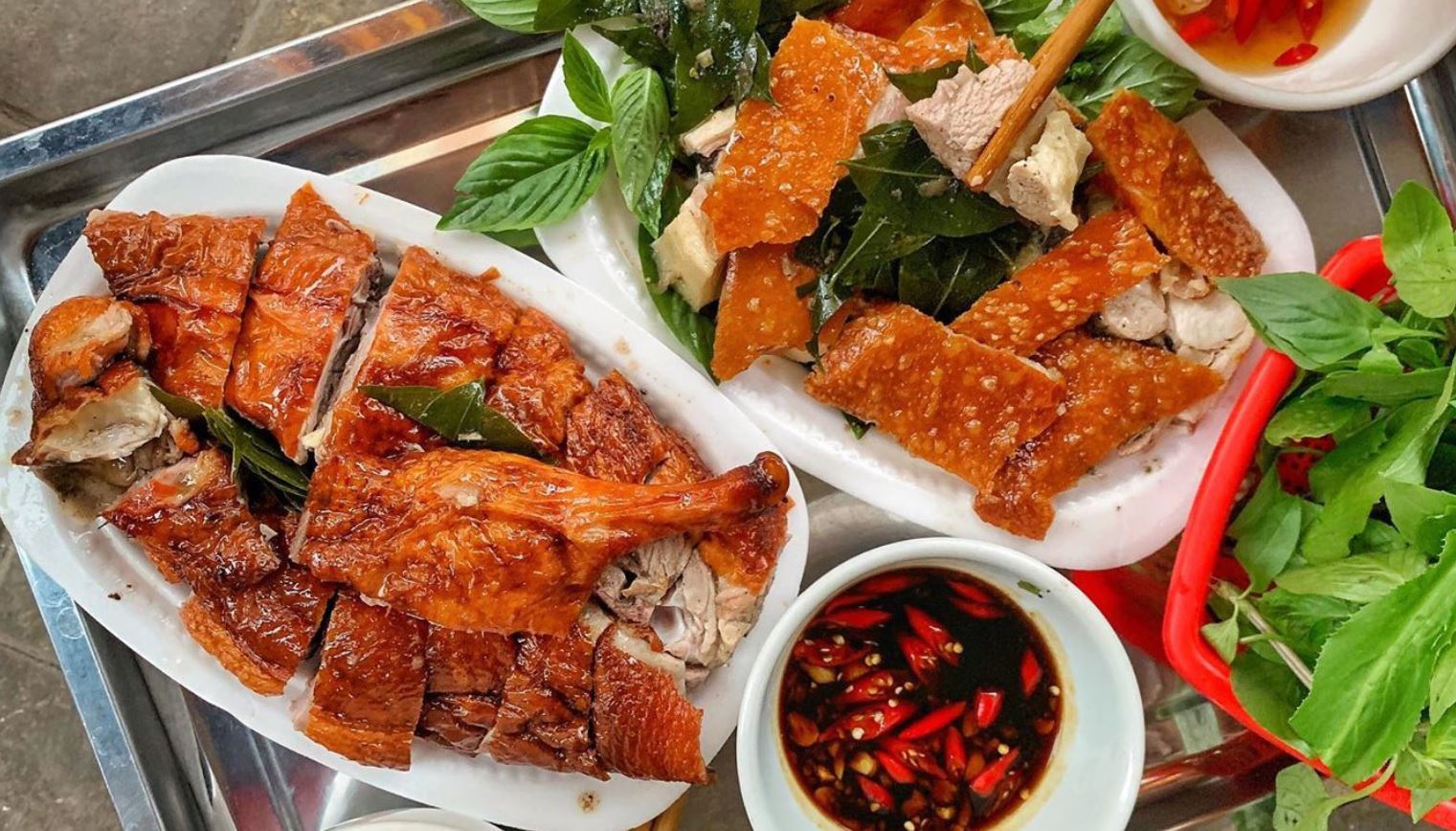 Vịt quay Lạng Sơn thơm ngon, ăn là nhớ