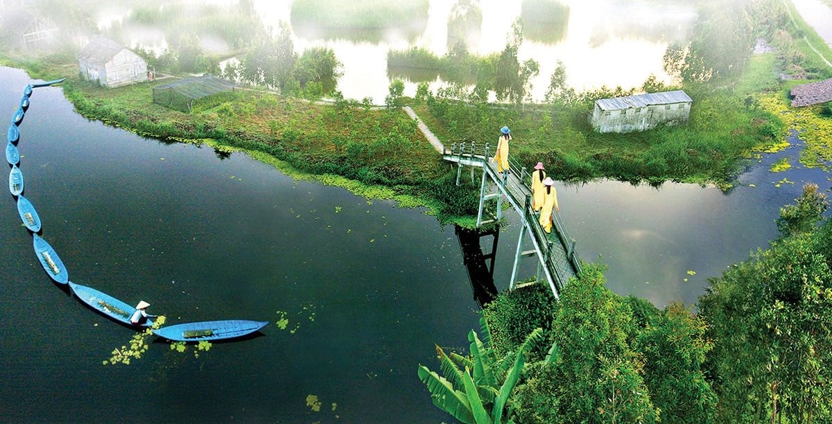 Con kênh ở Vườn Quốc gia U Minh Thượng