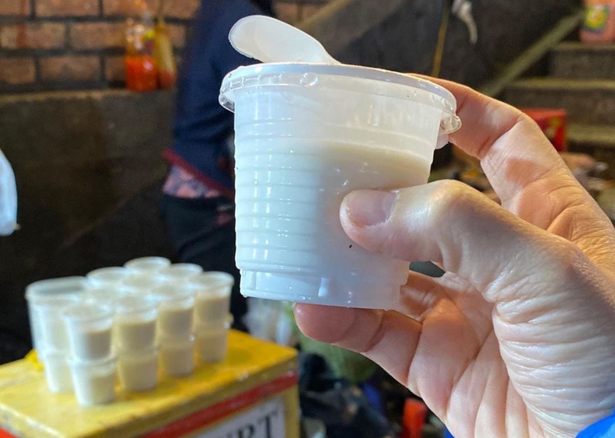 Yaourt phô mai ở chợ đêm Đà Lạt